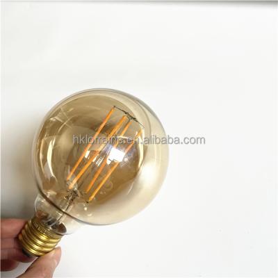 China 220V Dimmable Hotel E27 B22 E14 LED Retro Vintage Spiral LED Filament Bulb 4W2W Incandescent Decoration Led Lighting Lamp for sale