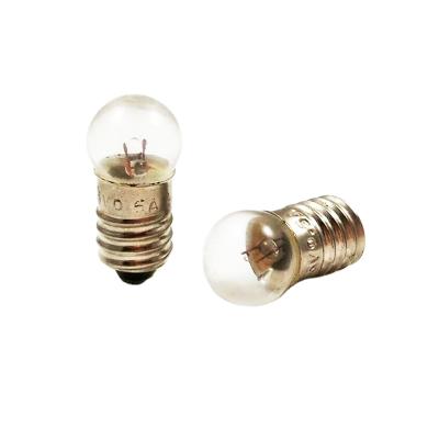 China E10 E10 Screw Base Miniature Bulbs, 6.3V/0.5A, 6 Volt 1.5V/0.3A 2.4V3.6V3.8V4V4.5V4.8V6V12V 0.2A0.3A Miniature Lamp for sale