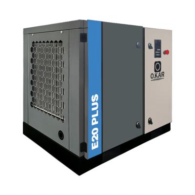 China 3 Phase Fixed Speed Air Compressor Voltage 208V - 230V 20 Hp Screw Air Compressor for sale