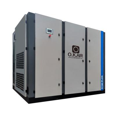 China 50 HP Double Stage Screw Air Compressor Voltage 460-480V 3Phase for sale