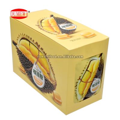 China Real Natural Durian Pulp Milk Soft Chewy Candy for sale