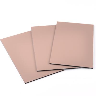 China Exterior ACP Panel Modern Aluminum Composite Panel PVDF Recycle PE Core Fireproof Core 2mm 6mm For Advertising ACM Max 6000mm for sale