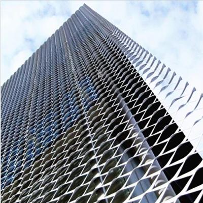 China Modern Honeycomb 3d Curtain Wall 16 Gauge Fence Aluminum Mesh Sheet Metal Sheet for sale