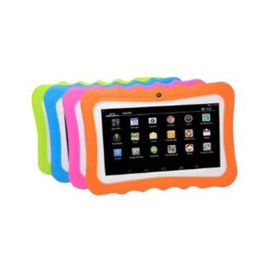 China Drop Resistance 7 Inch Kids Learning Tablet For Kids With Silicon Case Mini Stand Tag for sale