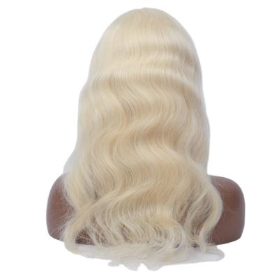 China Free Shipping Silky Straight Brazilian Hair Best Wave To South Africa 613 Transparent Brazilian Hair Wig 100% Virgin Hair Lace Front Wig for sale