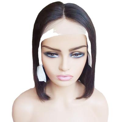 China BOBO 13*6 Lace Front Human Hair Virgin Swiss Straight Human Hair Wigs BOBO Lead Wigs Frontal Hair Wigs Brazilian Straight Hair for sale