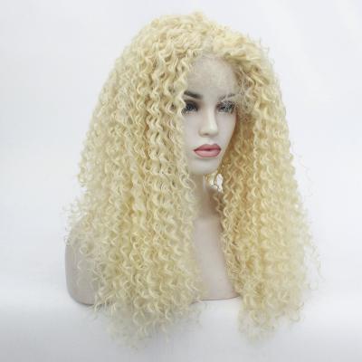 China 40 Inch Hair 13x4 Deep Wave Synthetic Braided Lace Wigs Full Lace Front Wig Glue Glue Headband Curly Curly Full Headband Wigs For Black Wome for sale