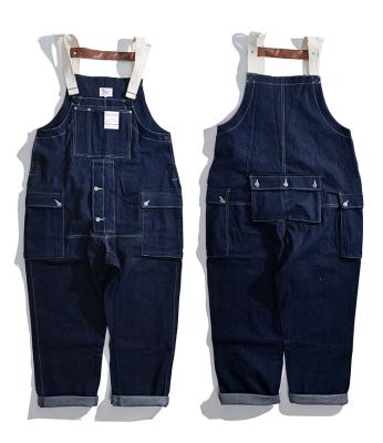 China Plus Size Customized Man Stretching Overalls Plus Size Overalls With Pockets Dickes Jean Overalls for sale