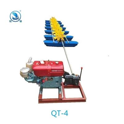 China Increasing Dissolved Oxygen 16 P Diesel Engine Aerator Fish Pond Paddle Wheel Aerator Aquaculture Machine Aerators Increasing Dissolved Oxygen 16 Pieces Prawn Farm for sale