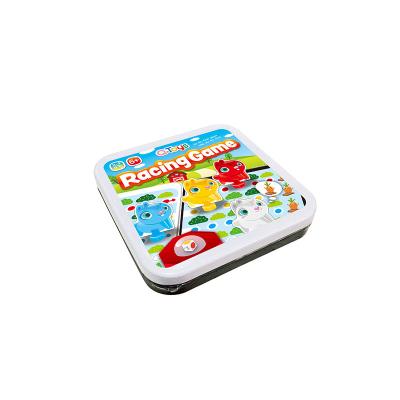 China Packing Game Tin Box Toy Teaching Aids Toys Ludo Game Educational Toys Memory Thinking Educational Game Packing Game for sale