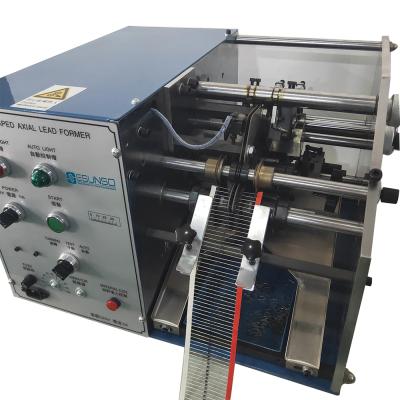 China Diode Resistor or Resistor Axial Loose Fully Automatic Taped Cutting Forming Machine Taped Axial Leaded Slitter for sale