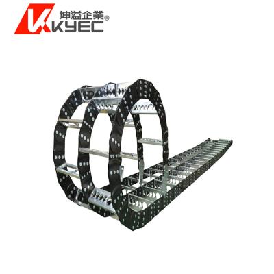 China Cable Protection KYEC Chip Protection Cable Chain / Cable Carrier / Drag Break-open Moving Chain (Made in Taiwan) for sale