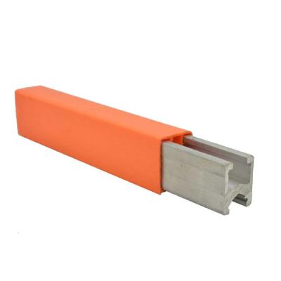 China Overhead Crane Power Supply KYEC Connector Cover For Power Bar W Type Rail And Conductor for sale