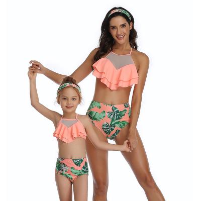 China Custom Mommy and Me Beach Kids Swimwear Manufacturer Kids Swimwear Children Bathing Suit Antibacterial Beachwear Kids Bathing Suits for sale