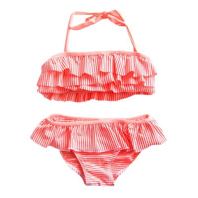 China Breathable Fast Delivery Baby Swimwear Small Quantity Custom Sublimated Sexy Kids Girls Bikini Swimming Suit Swimwear Set For Girls Kids for sale