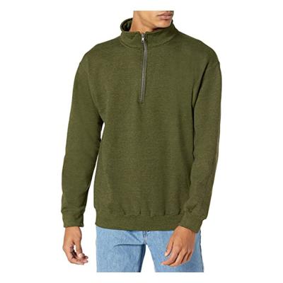 China Wholesale Breathable Quarter-zip Long Sleeve CHUT Fleece Warm Comfy Jacket For Men for sale