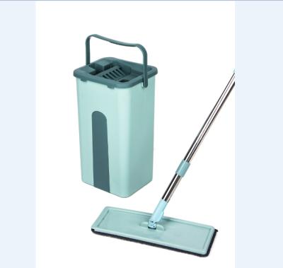 China Factory New 2020 Sustainable Supply Super Floor Cleaning Mop And Bucket Set Magic 360 Degree Microfiber for sale