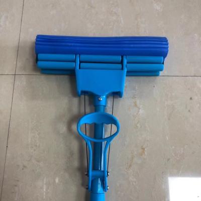 China Viable Wholesale Telescopic Handle Folding PVA Broom Sponge Broom for sale