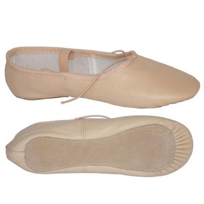 China B41002 Blooming GENUINE LEATHER Unique Handmade Top Quality Full Leather Ballet Dance Shoes for sale