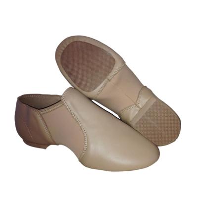 China GENUINE LEATHER in-stock ready to ship jazz dance soft leather shoes for girls B41201-14 for sale