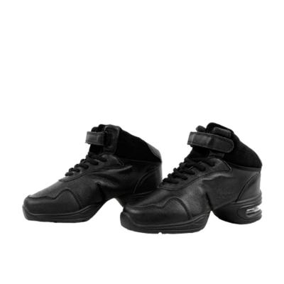 China Hip Hop High Cut Jazz Dance Sneakers Shoes GENUINE LEATHER Boots For Men for sale