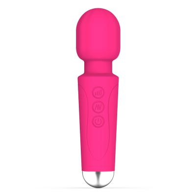 China â ‰ ¥ 60min Body Temperature Heat Magic Wand G Spot Massager Vibrator Arbitrary Bending Female Masturbation Toys for sale