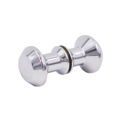 China KEYI Hardware 30*30mm Stainless Steel Door Handle 304/Brass/Aluminum Modern Shower Door Knobs for sale