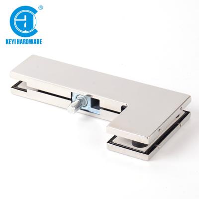 China Modern Aluminum L Shape Sliding Door Lock Glass Flange for sale