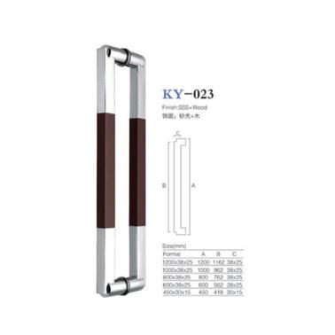 China Commercial door/sliding glass door handle, stainless steel tube door handle for sale