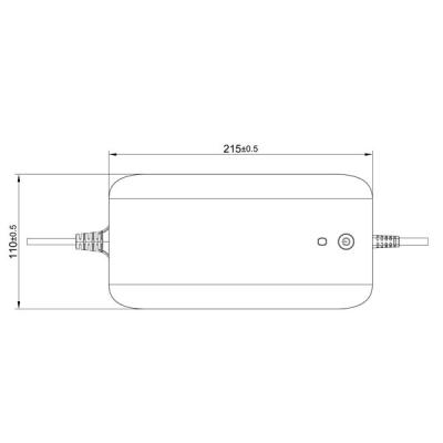 China Electric Bicycle 67.2V 60V 7A Fast Charging Electric Scooter Li Ion Battery Charger For 60V for sale