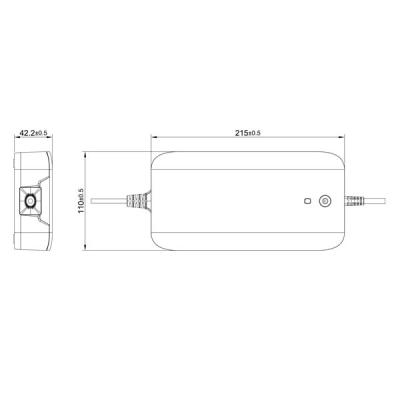 China 67.2V 7A Electric Bicycle Charger for 16S 60V Li-Ion Battery Charger 60V Lipo/Limn2O4/Licoo2 Battery Pack for sale