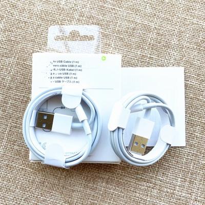 China Mobile Phone Factory Wholesale High Quality Fast Charging 2.1A USB Cable For iPhone Charger for sale