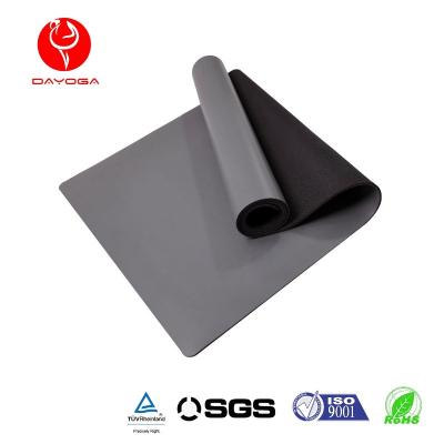 China PU Back Bounce Neoprene Bottom Rubber Yoga Mat Eco-friendly Non-Toxic/Non-Toxic/Non-Slip/Stable Toplayer Super-Strong Grip for sale