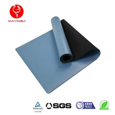 China 2017 hot selling return eco yoga mat Eco-friendly/non-toxic/non-slip/stable rebound non slip vegan PU leather yoga mat for sale