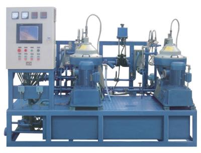 China Used oil purifier and recycling units 10m3 / h, centrifugal purifier and separator for sale