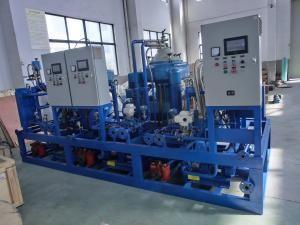 China 5.5*3kw Horizontal Filter Separator Purifier Separator 10000 L/H for sale