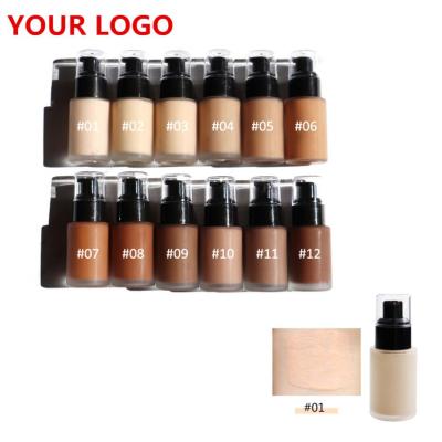 China Natural Cosmetic Moisturizer Logo Waterproof Full Coverage Private Label Makeup Custom Base for sale