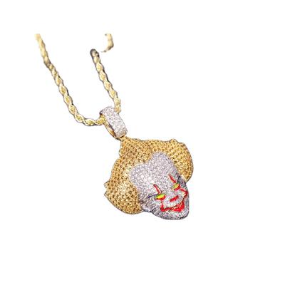 China Best Quality Clown Accessories Small Pendant Promotional Accessory Diamond Pendant Clown Pendant for sale