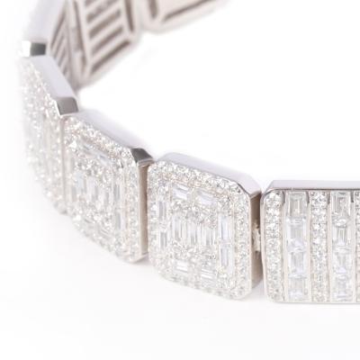 China Factory direct sales diamond bracelet adjustable fashionable diamond bracelet for sale