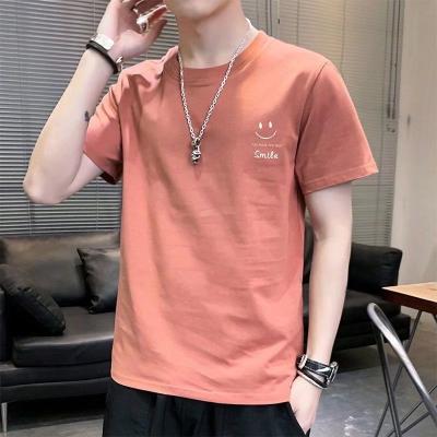 China Viable men's short sleeve T-shirt trend 2022 loose summer half sleeve couples boys CIA tide brand T-shirt clothes for sale