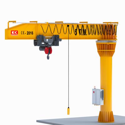 China Jib Crane Workshop Arm Swing 0.5 Ton 1 Ton 2 Ton Column Jib Crane Price for sale