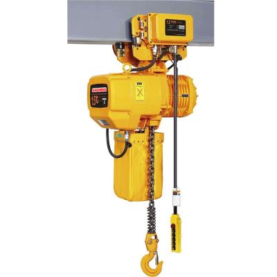 China European Standard HHBB 1t 2t 3t 5t 10t 20t 32t Hotels Electric Chain Hoist for sale