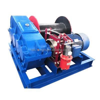 China Road and Bridge Engineering 5 Years Quality Warranty Period Electric Wire Rope Remote Control Winch Traction Sold By Factory With Optimal After-sale Services for sale