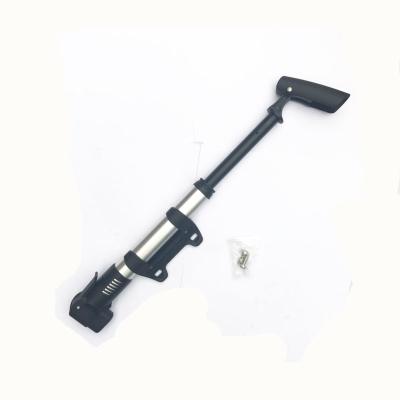 China Durable High Pressure Bicycle Foot Pump Bicycle Floor Pump With Gauge Mini Bike Portable Tire Inflator Recycler Pump for sale