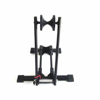 China Outdoor Activity Bicycle Plug-in Parking Stretch Portable Foldable Mountain Bike Support Frame Display Rack Bipolar Road Bike for sale