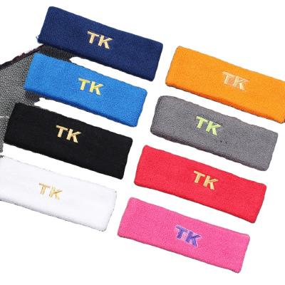 China Soft Fashion Adjustable Sustainable Sweat Bands Special Hot Selling Custom Sweated Bands Logo for sale