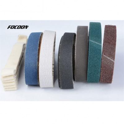 China High Quality Anti-Static Aluminum Oxide Abrasive Sanding Belt for Mental Working and Wood Working for sale