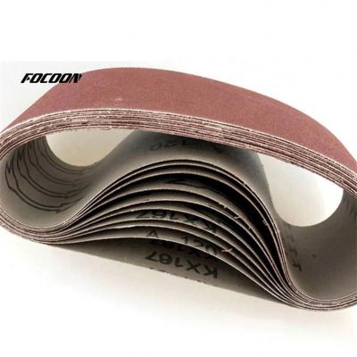 China Antistatic Abrasive Belt Kx167 Type Sanding Belt For Metal for sale