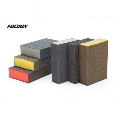 China 02600 139Mm x 114Mm Microfine Grit Aluminum Oxide Abrasive Softback Anti-Static Sanding Sponge for sale