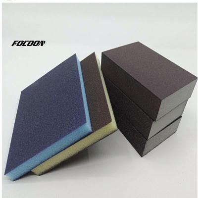 China Factory Anti-static Abrasive Sponge Sanding Block for Household Kitchen Cleaning for sale